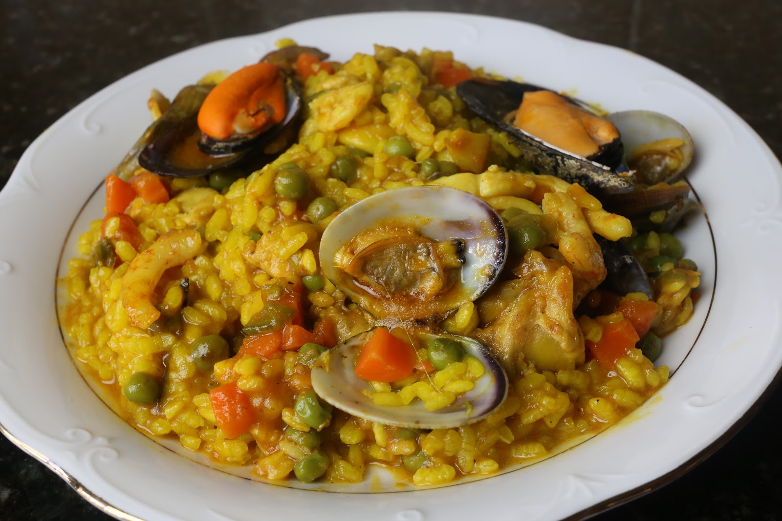Cocina andaluza Paella mixta
