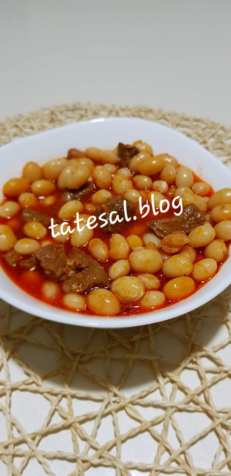 TATESAL DÜDÜKLÜDE ETLİ KURU FASULYE