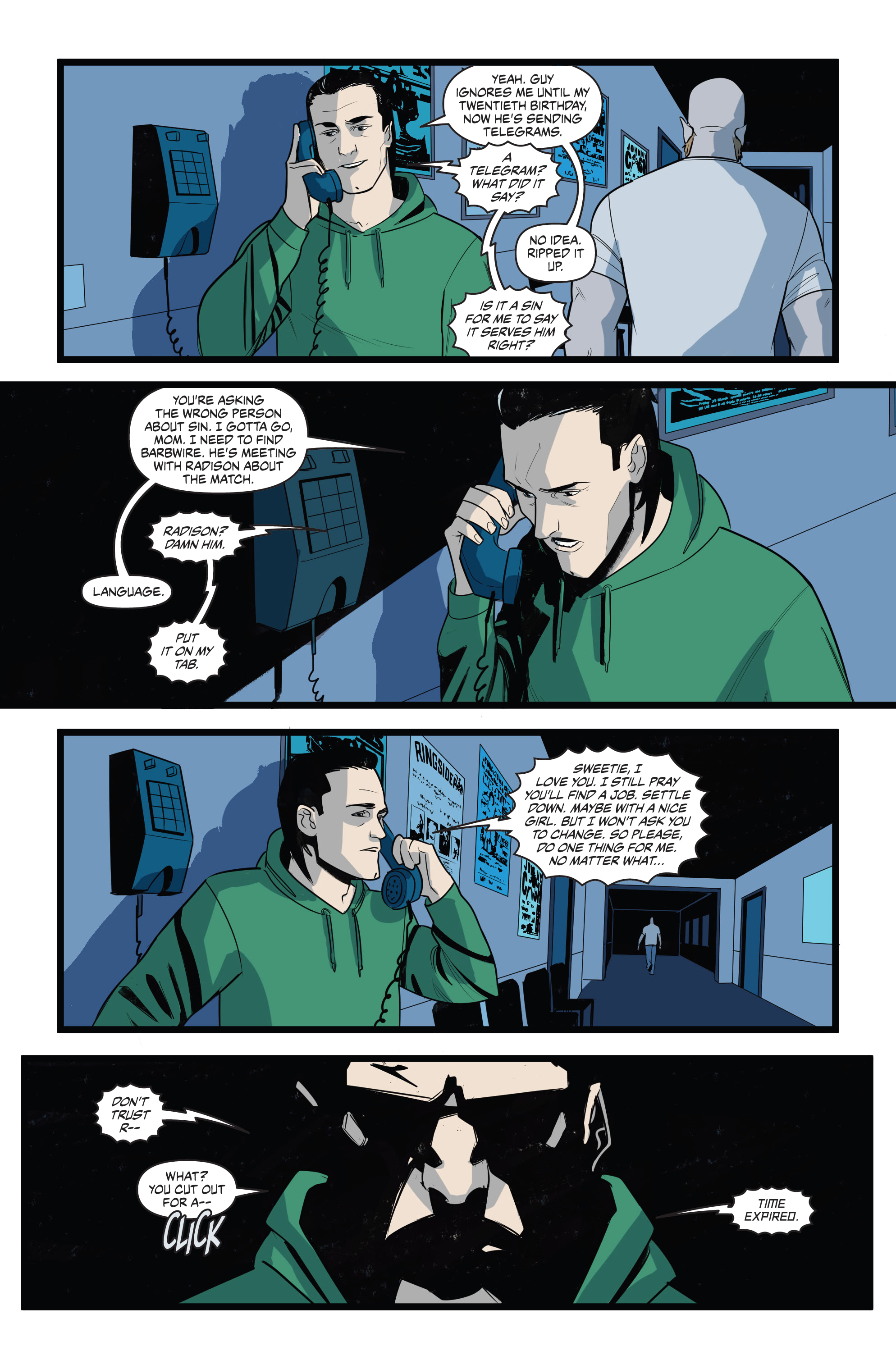 Read online Over the Ropes comic -  Issue # _TPB - 58