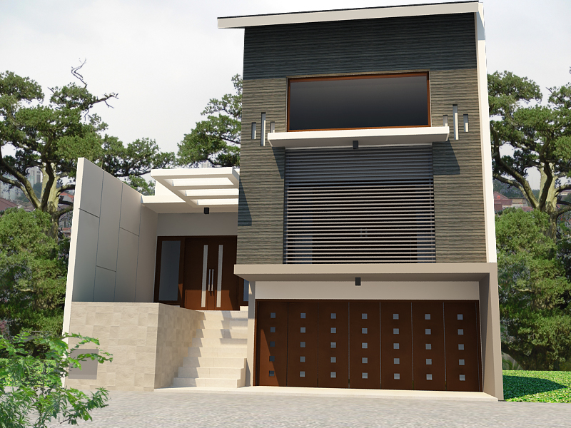 Desain Rumah 3 Lantai Tampak 2 Lantai Info Terkait Rumah