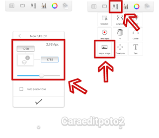 Belajar edit foto memang sangat menyenangkan Tutorial Edit Foto Vector Vexel di Aplikasi Sketchbook Android