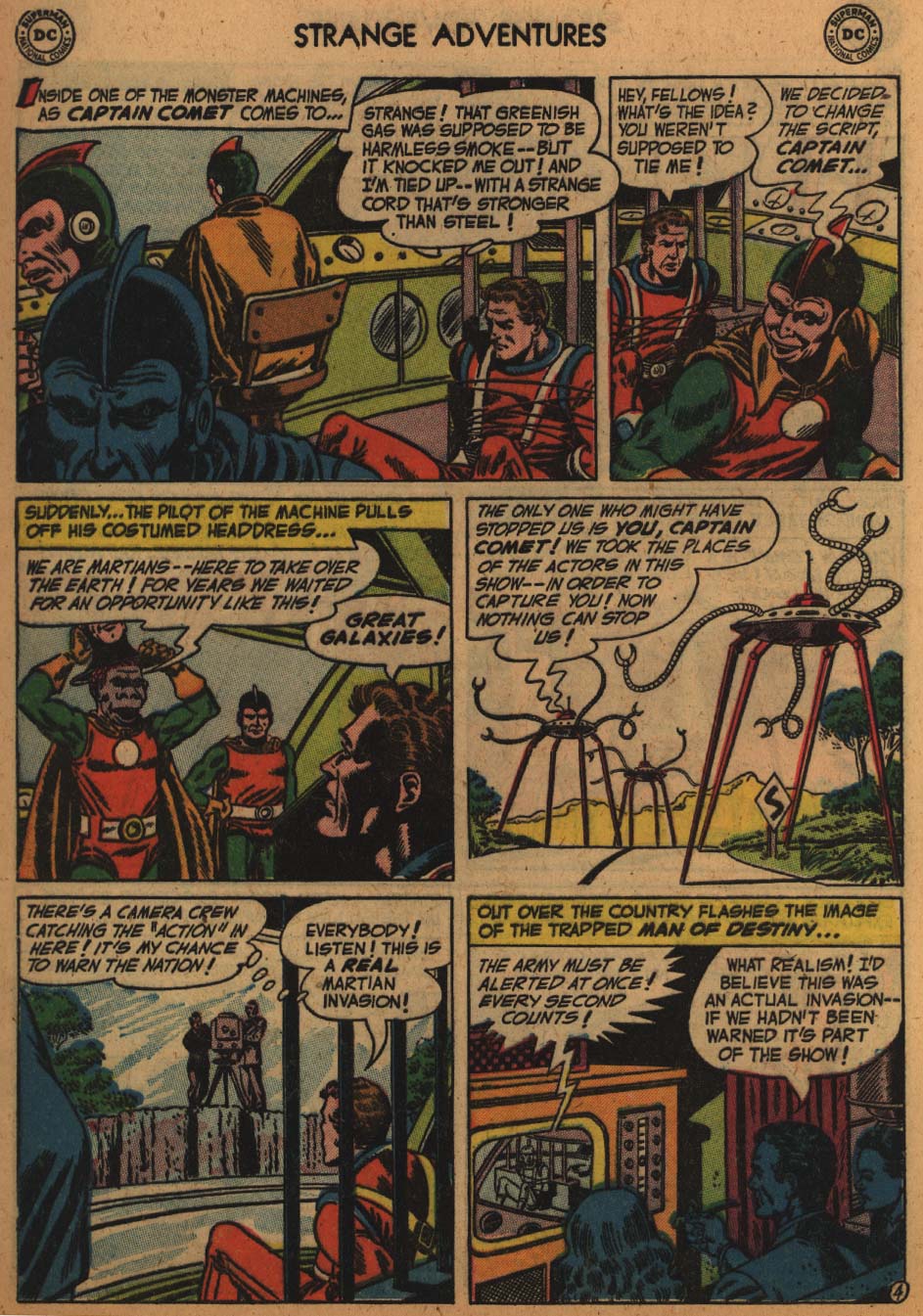 Read online Strange Adventures (1950) comic -  Issue #31 - 32