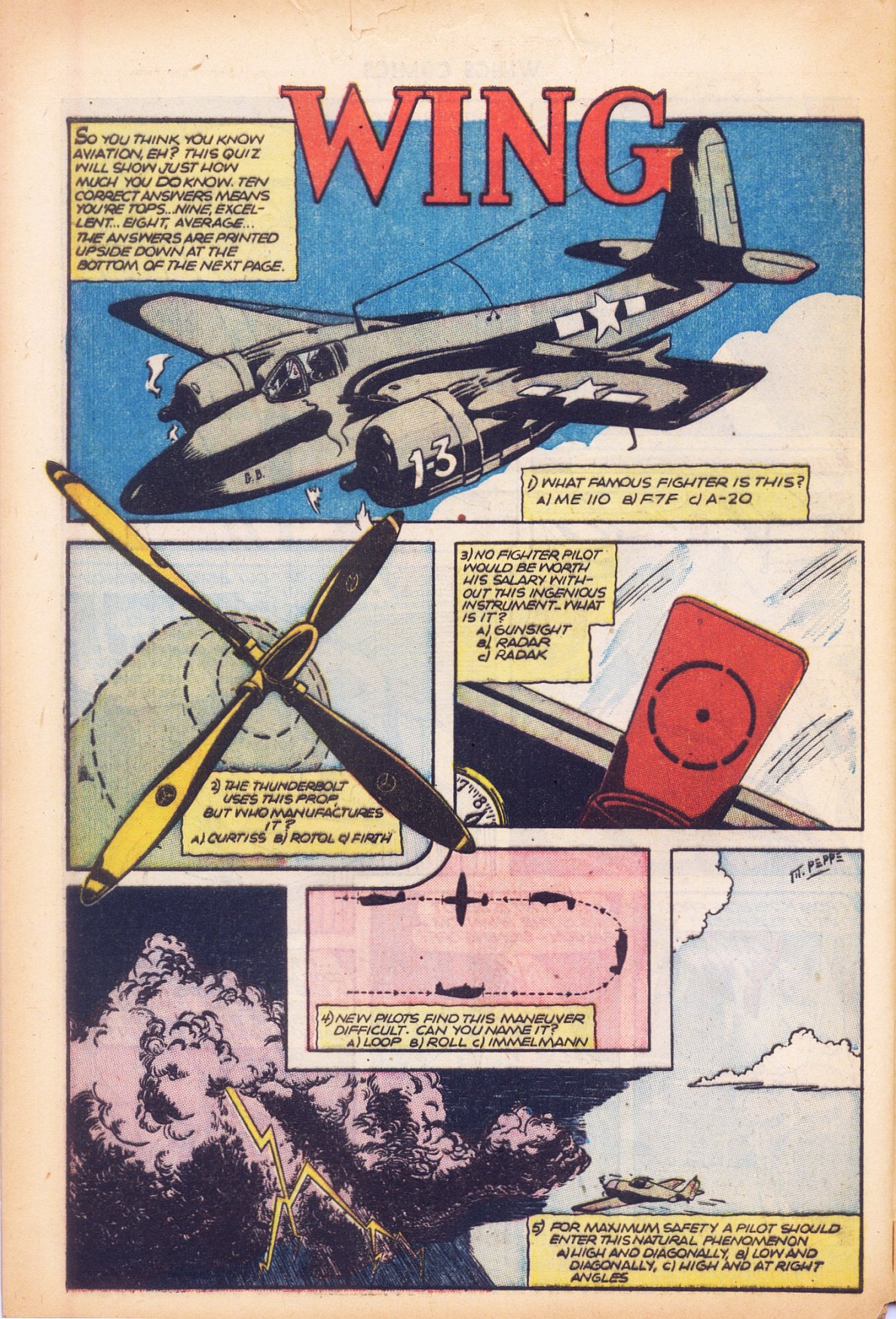 Read online Wings Comics comic -  Issue #69 - 40