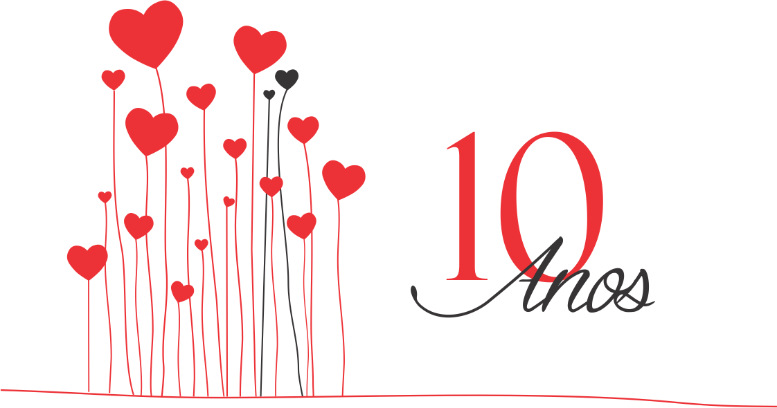 Tentando Tricotar: 10 anos...!!!!!