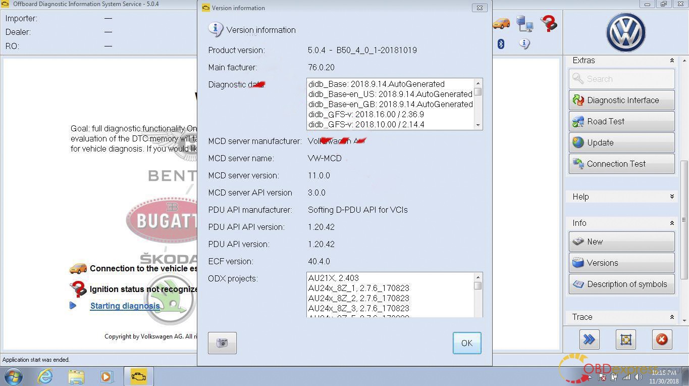 software free download: ODIS 5.0.6 PostSetup 76.0.20 Launcher + License ...