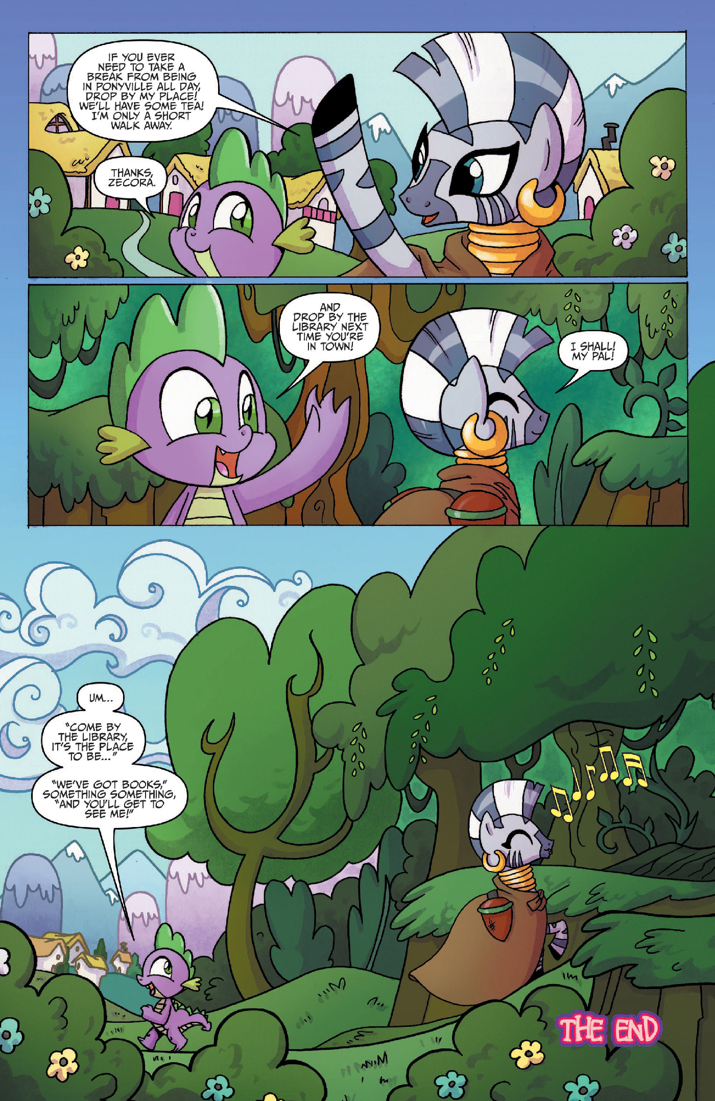 Read online My Little Pony: Friends Forever comic -  Issue #21 - 25