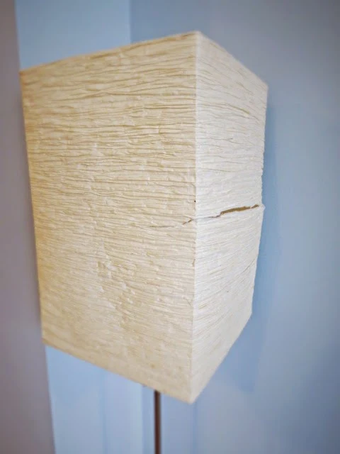 Ikea paper lampshade rip