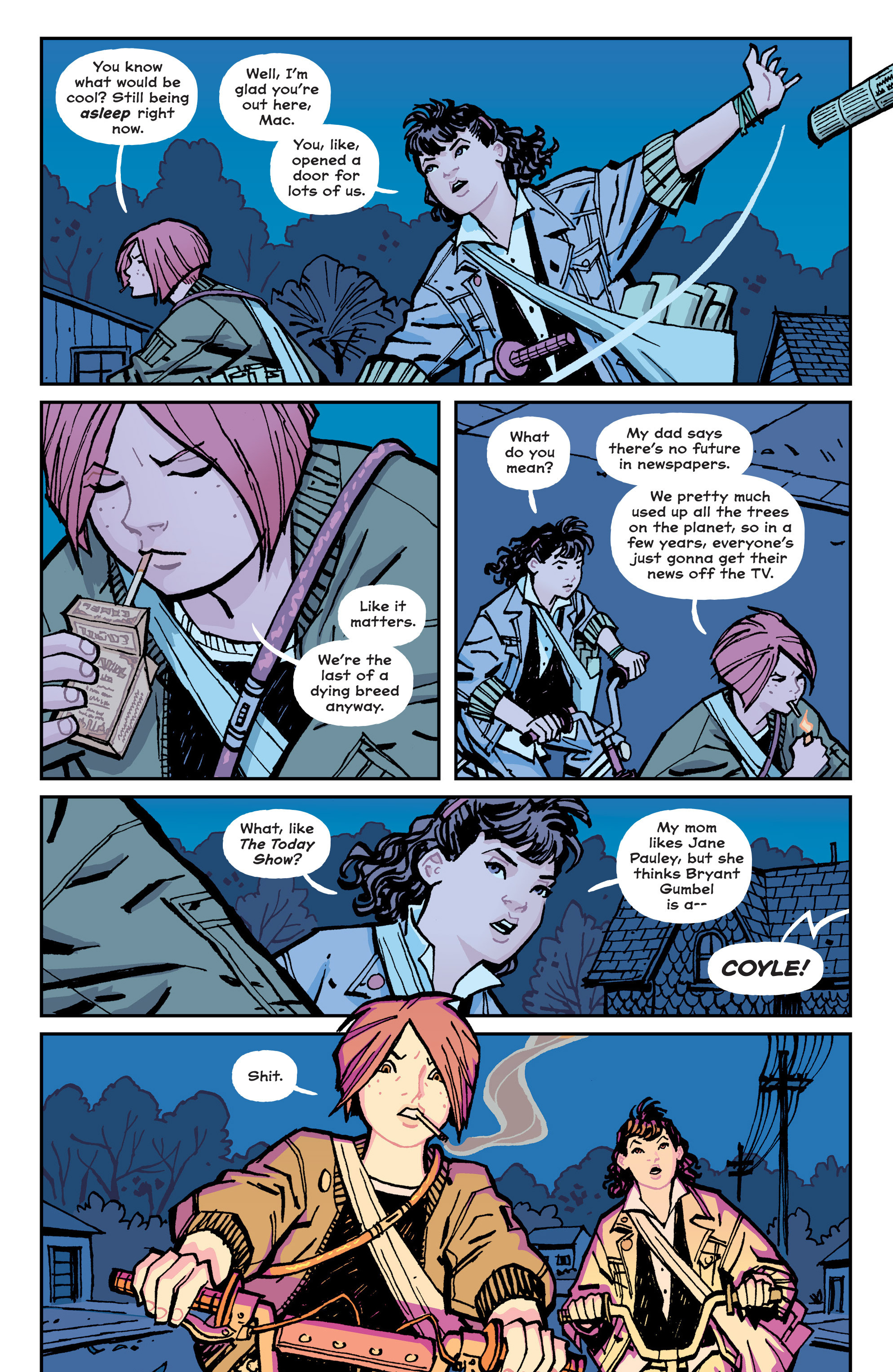 Paper Girls issue 1 - Page 21