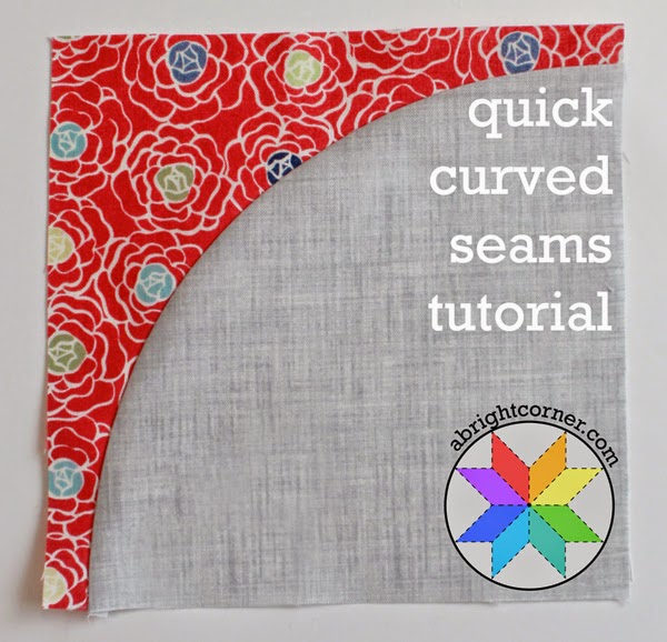 Quick curved seams tutorial from A Bright Corner