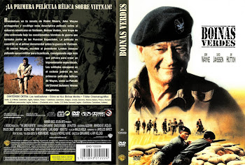 Carátula: Boinas verdes | 1968 | The Green Berets Cover, dvd, carátula: Boinas verdes | 1968 | The Green Berets
