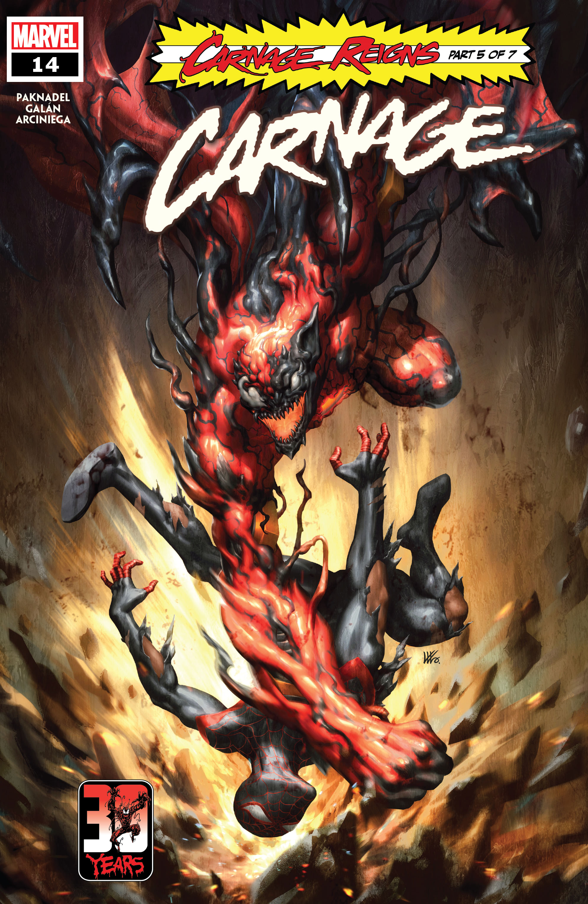 Read online Carnage (2022) comic -  Issue #14 - 1