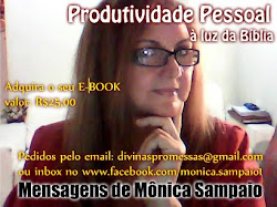 E-book PRODUTIVIDADE PESSOAL À LUZ DA BÍBLIA - Mensagens de Mônica Sampaio