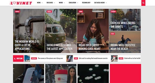 Premium Blogger Template - Lovinet Premium Blogger Template - Lovinet