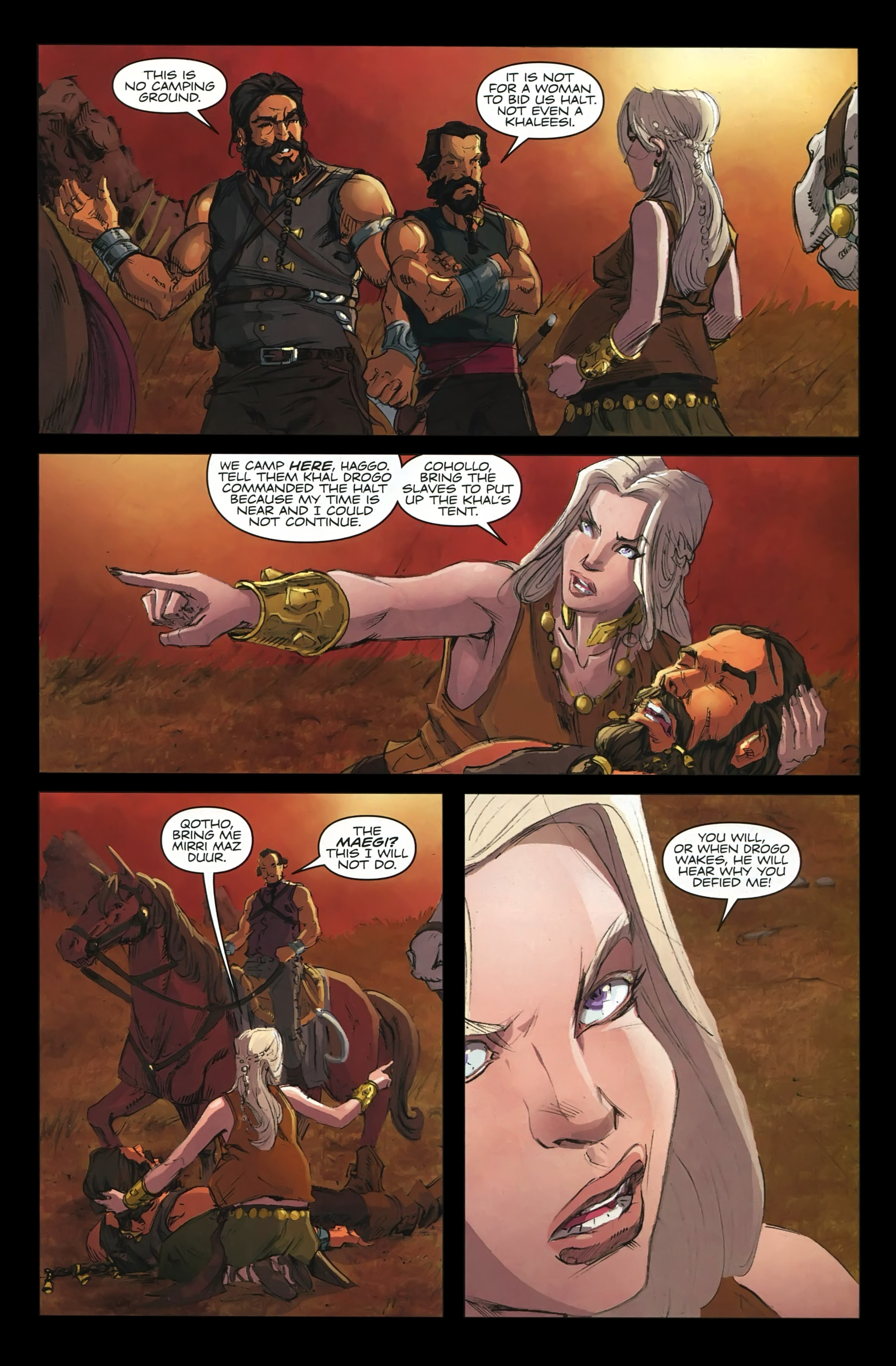 Read online A Game Of Thrones comic -  Issue #22 - 19
