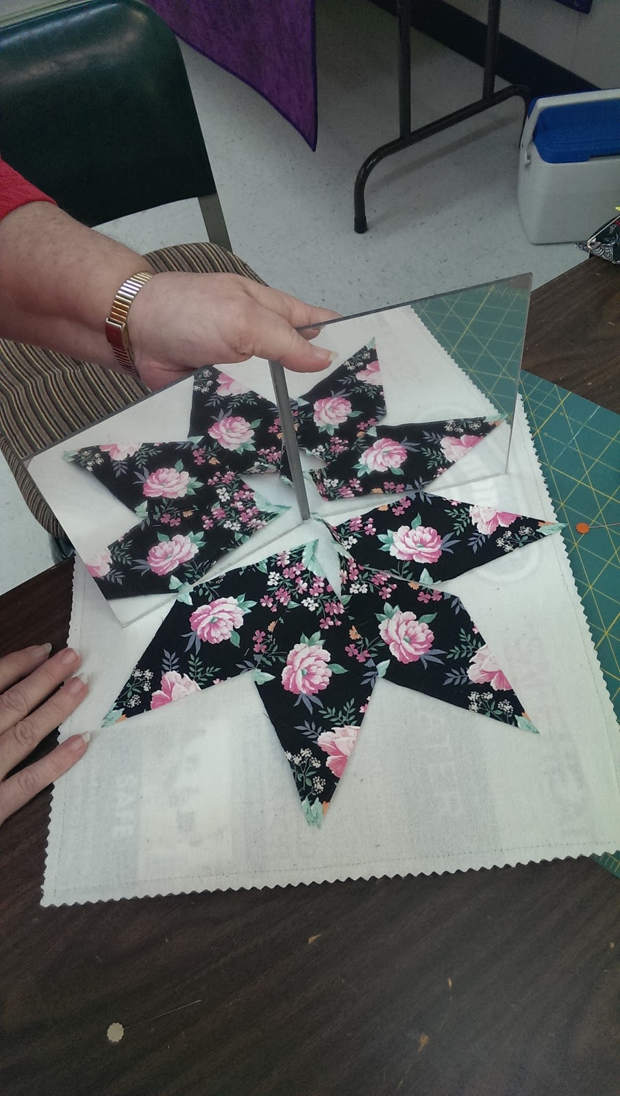 The Parish Piece Stack & Whack Quilt class...