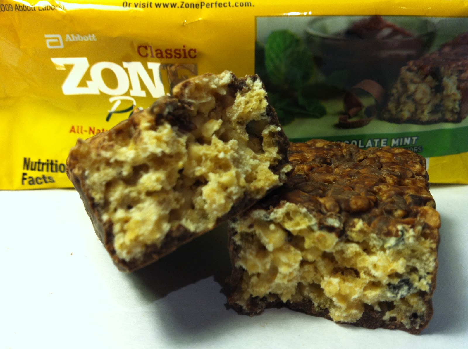 Crazy Food Dude Review Zone Perfect Chocolate Mint Nutrition Bar