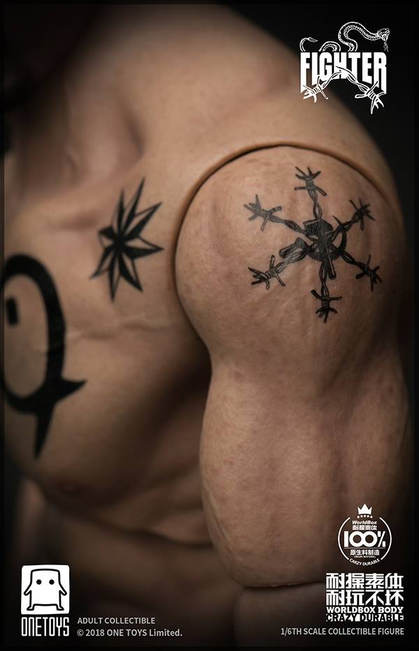 toyhaven One Toy & World Box 1/6th scale Fighter Action Figure Scott