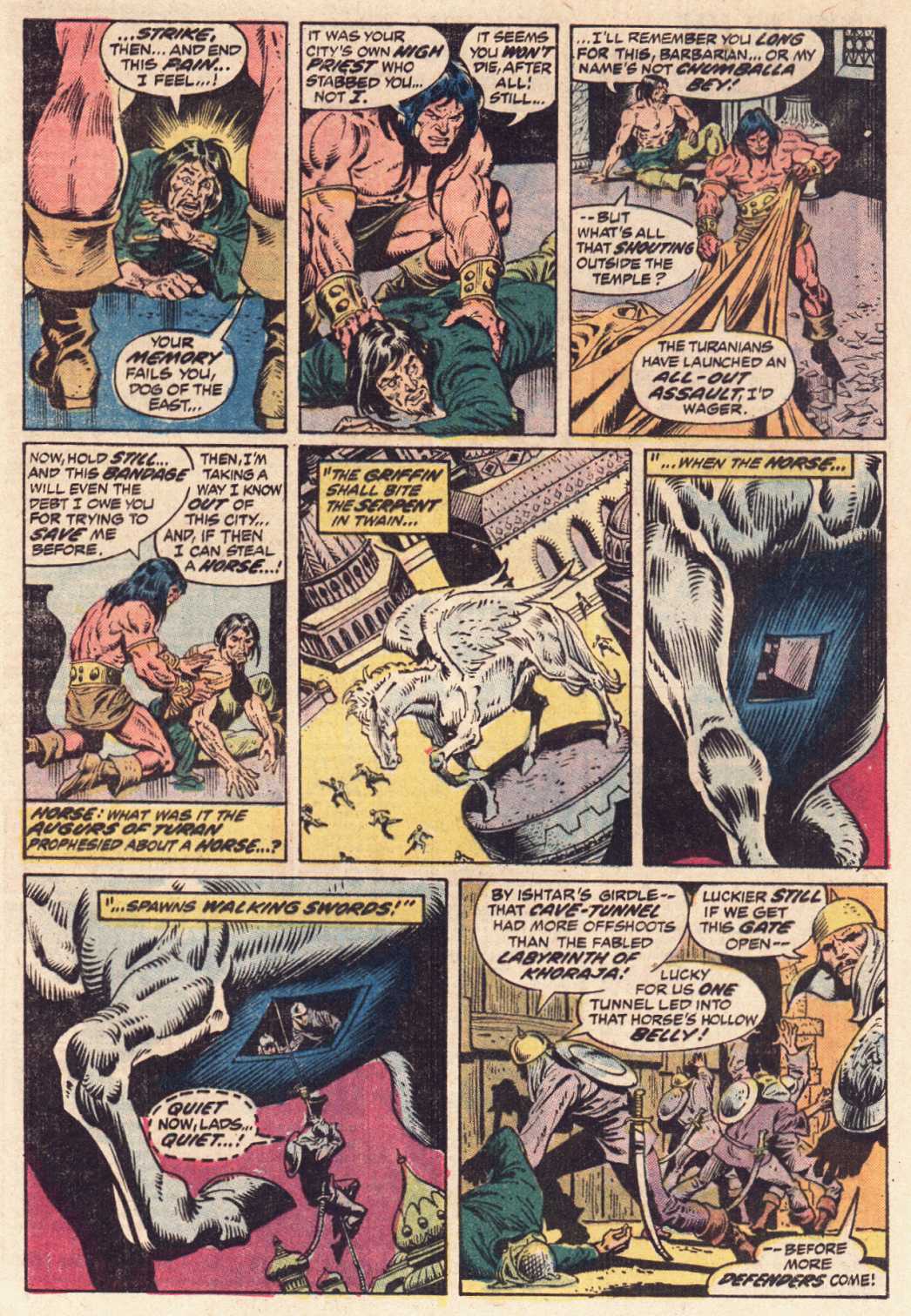 Read online Conan the Barbarian (1970) comic -  Issue #26 - 7