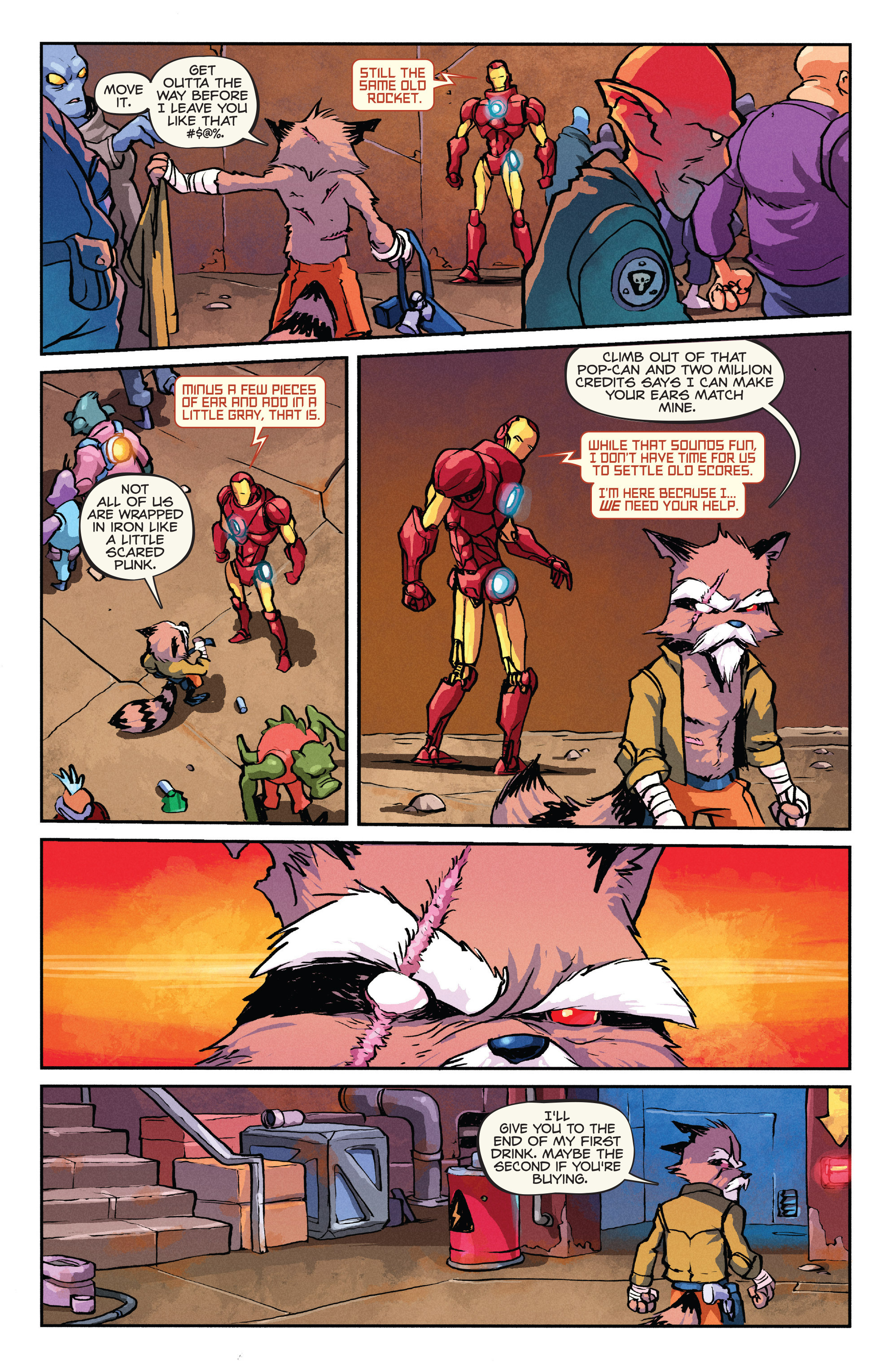 Read online Rocket Raccoon (2014) comic -  Issue #9 - 9