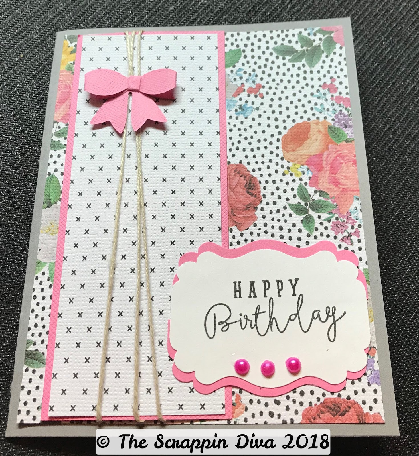 The ScrappinDiva: Happy Birthday Kendra