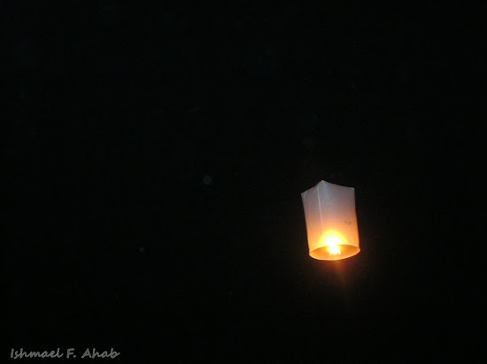 Sky lantern at Koh Samet Island