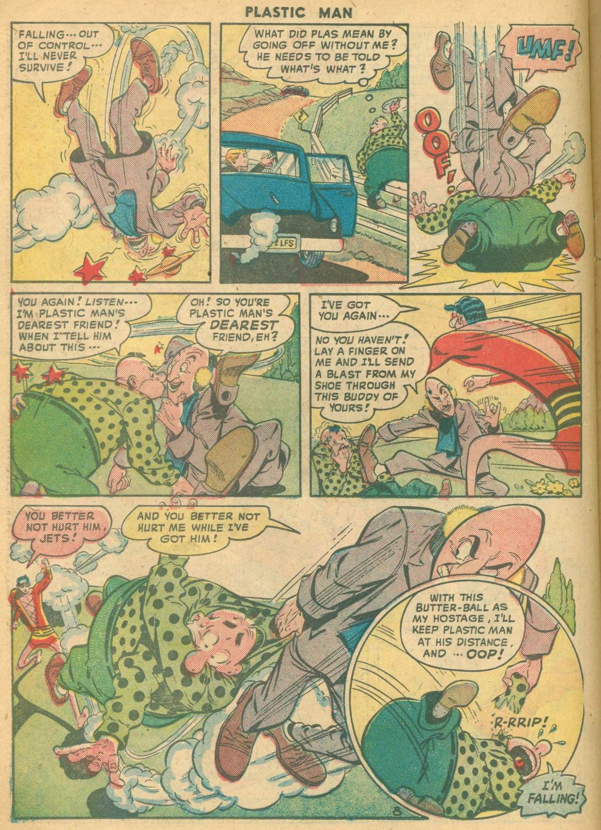 Read online Plastic Man (1943) comic -  Issue #13 - 22