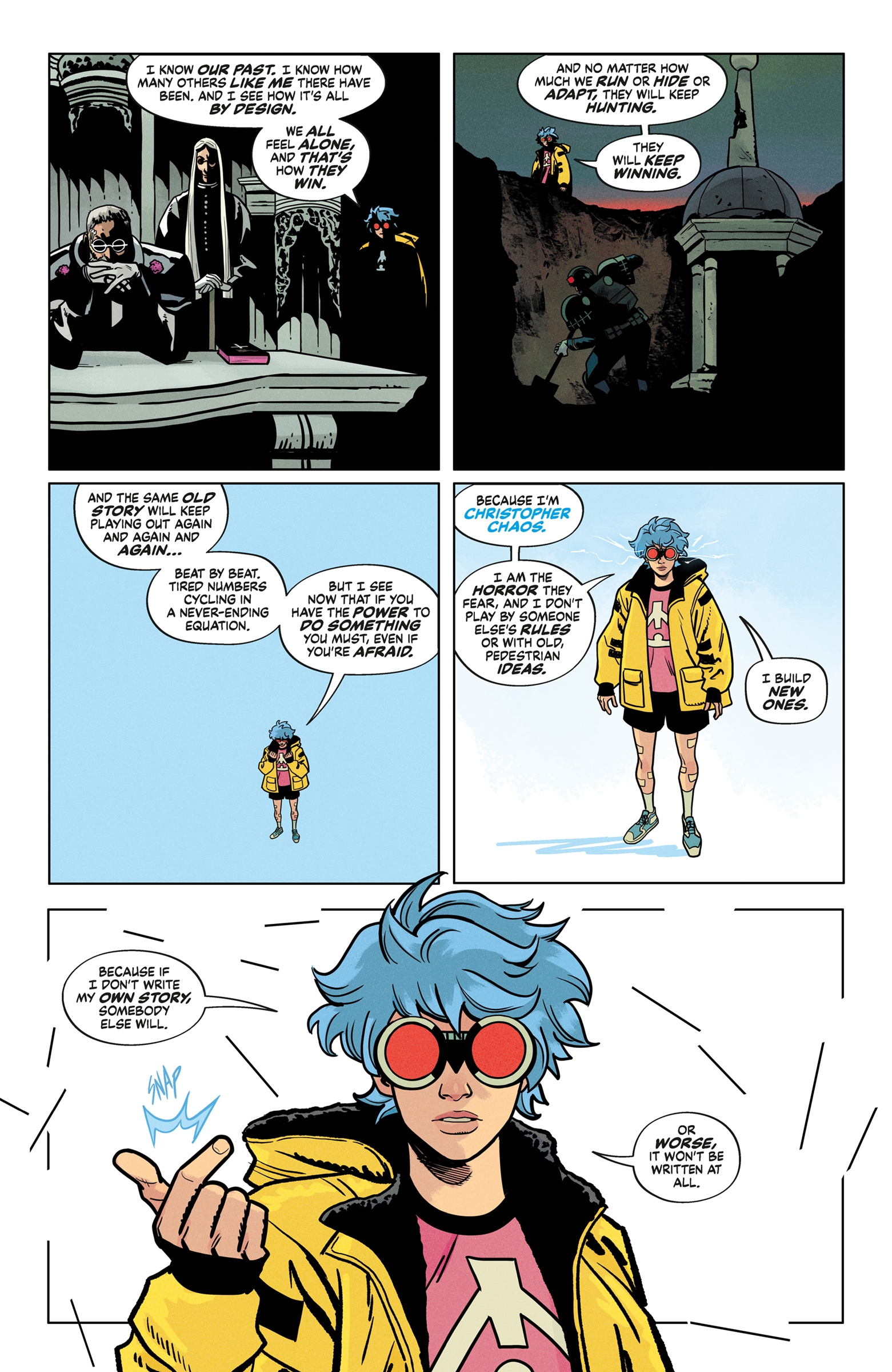 The Oddly Pedestrian Life of Christopher Chaos chapter 6 page 17