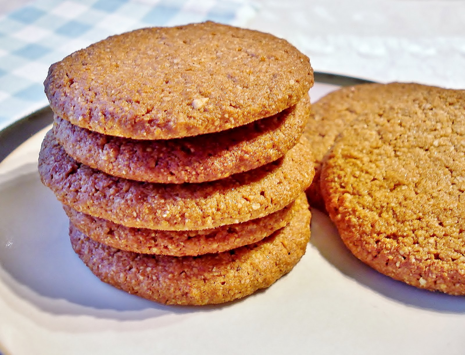 Grain Free Ginger  Snaps GF SCD Gluten Free SCD and Veggie