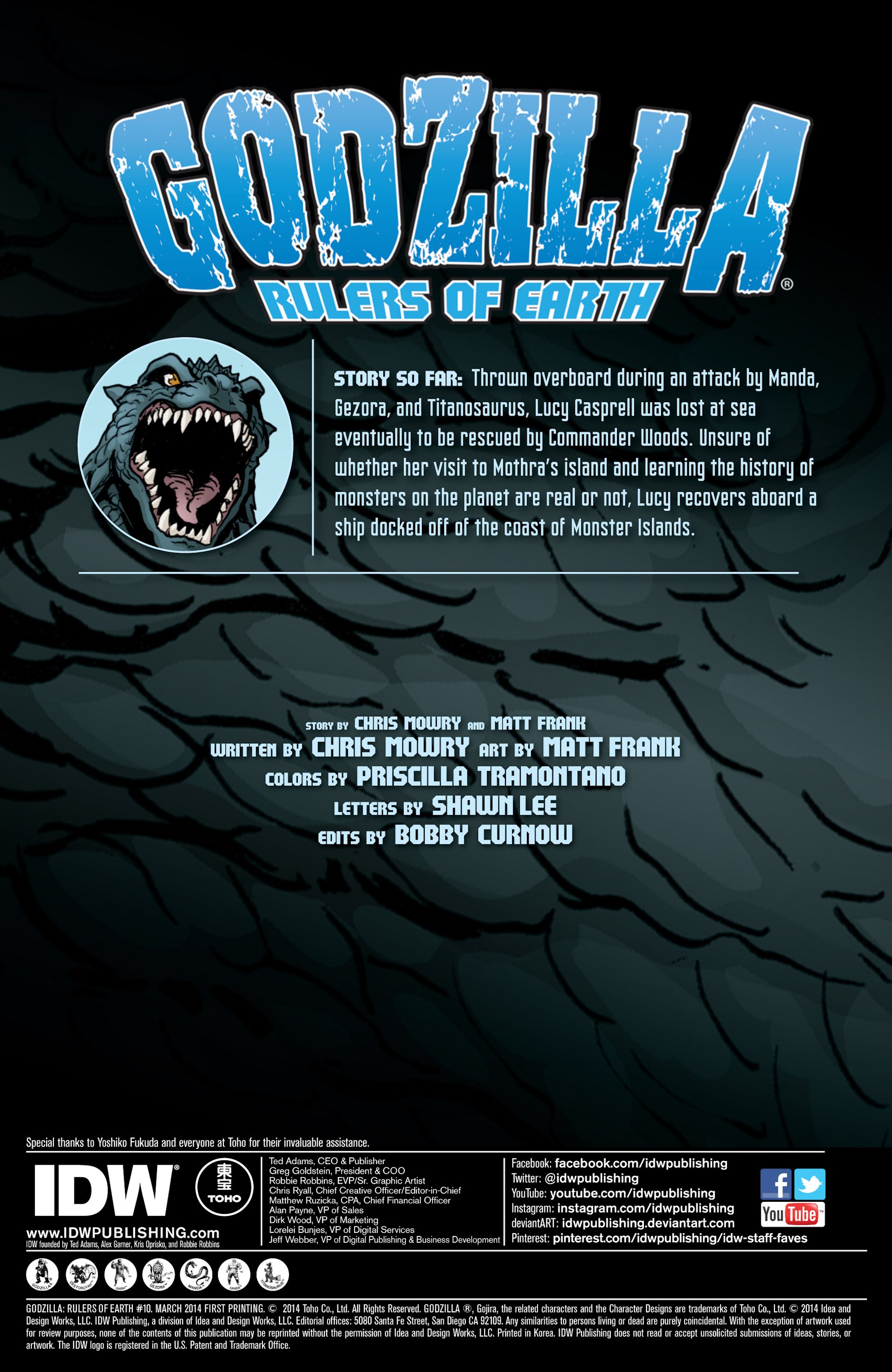 Read online Godzilla: Rulers of Earth comic -  Issue #10 - 5