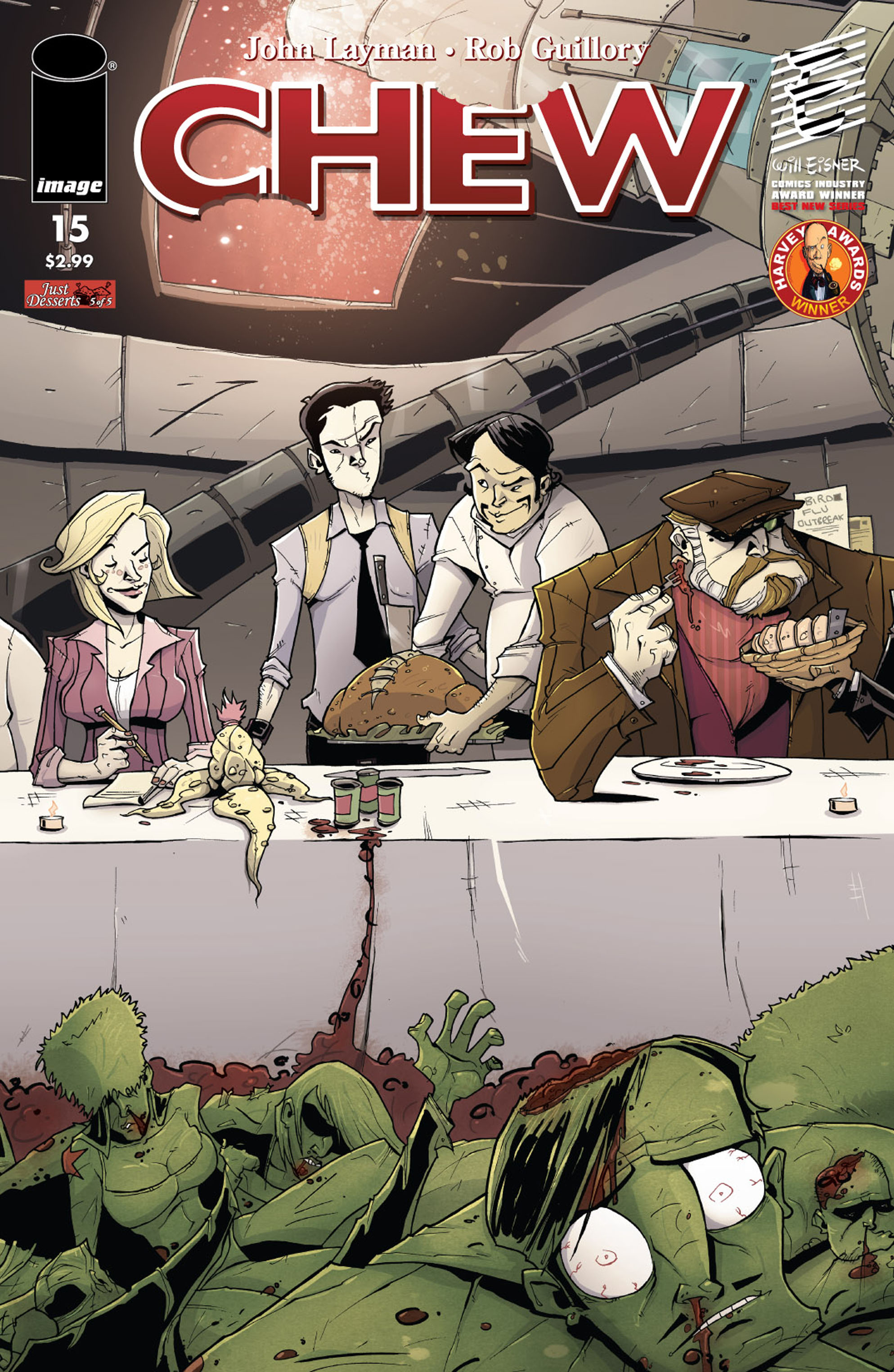 Read online Chew comic -  Issue #15 - 1