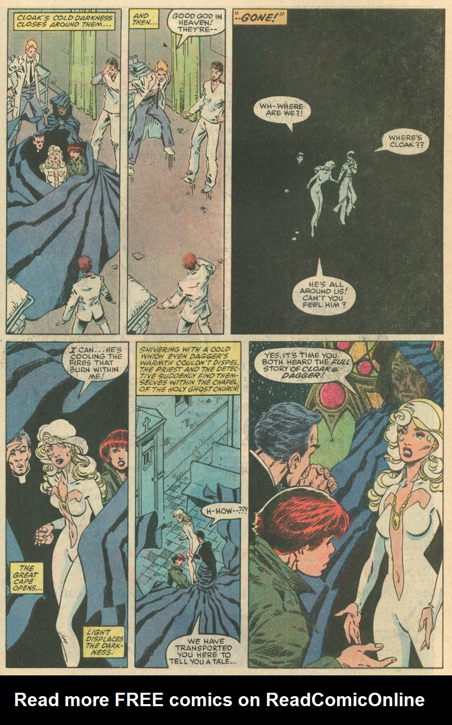 Read online Cloak and Dagger (1983) comic -  Issue #4 - 5