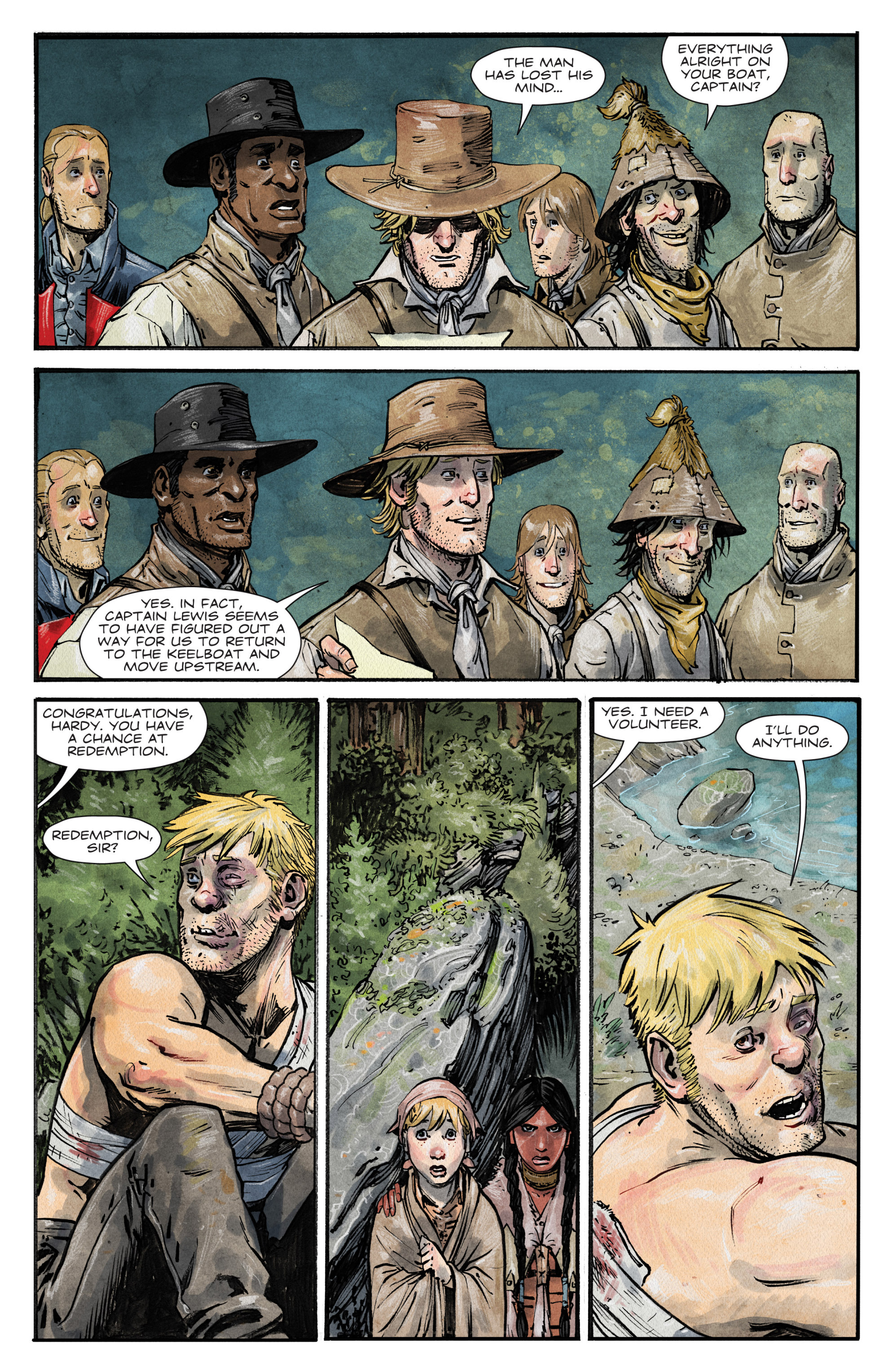 Read online Manifest Destiny comic -  Issue #11 - 7