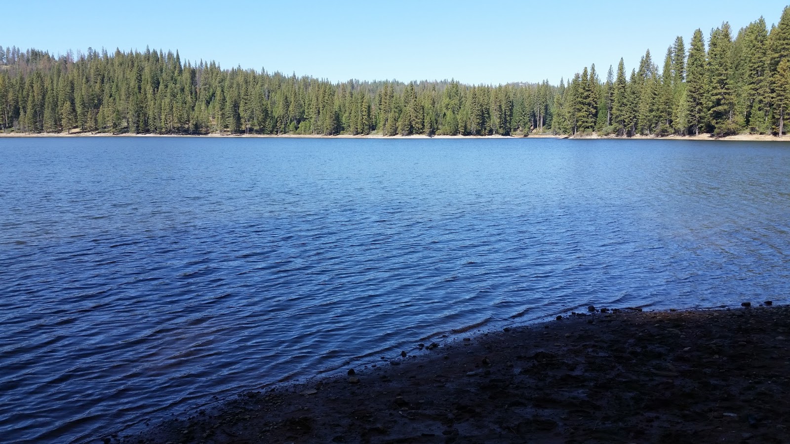 Wes' Travels to California Lakes Lyons Reservoir Tuolumne County