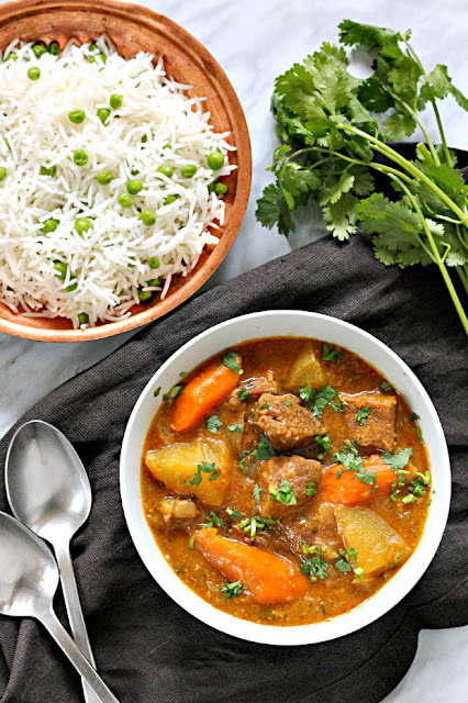 Slow Cooker Indian Spiced Beef Stew