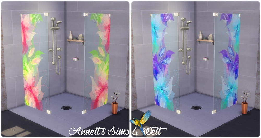 Sims 4 CCs The Best Shower Flowers By Annett85