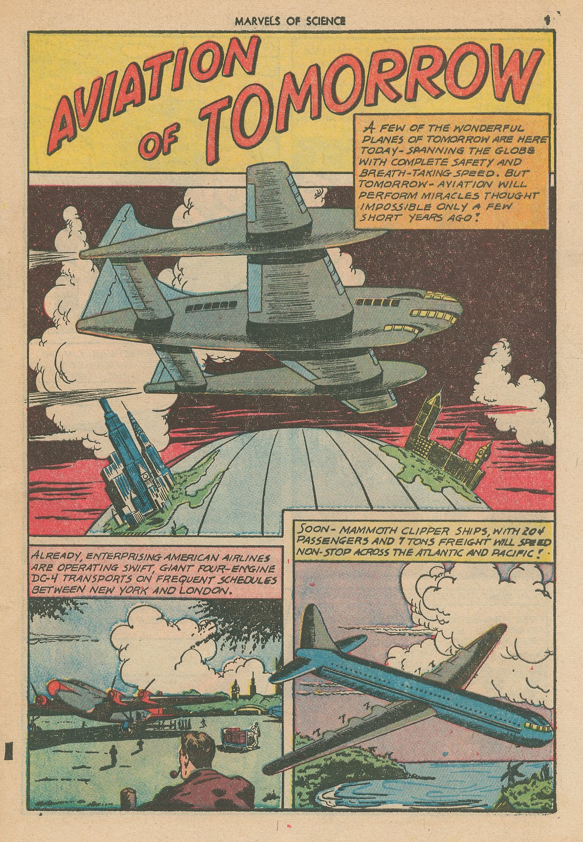 Read online Marvels Of Science comic -  Issue #3 - 3