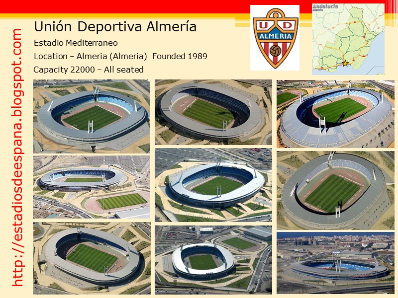 Estadios de Fútbol en España Almeria Estadio de los Juegos Mediterráneos Estadios de Fútbol en España Almeria Estadio de los Juegos Mediterráneos