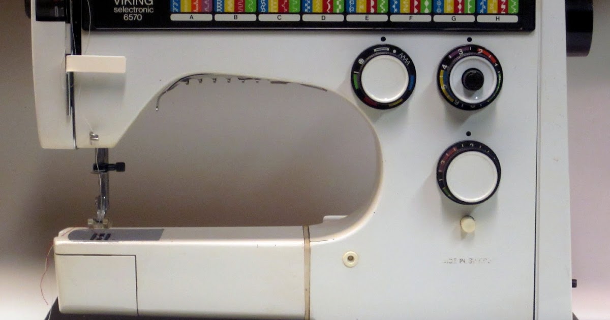 MI Vintage Sewing Machines Viking 6570