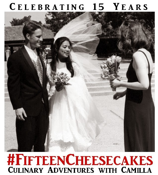 #fifteencheesecakes Celebrating 15 years of marriage! 
