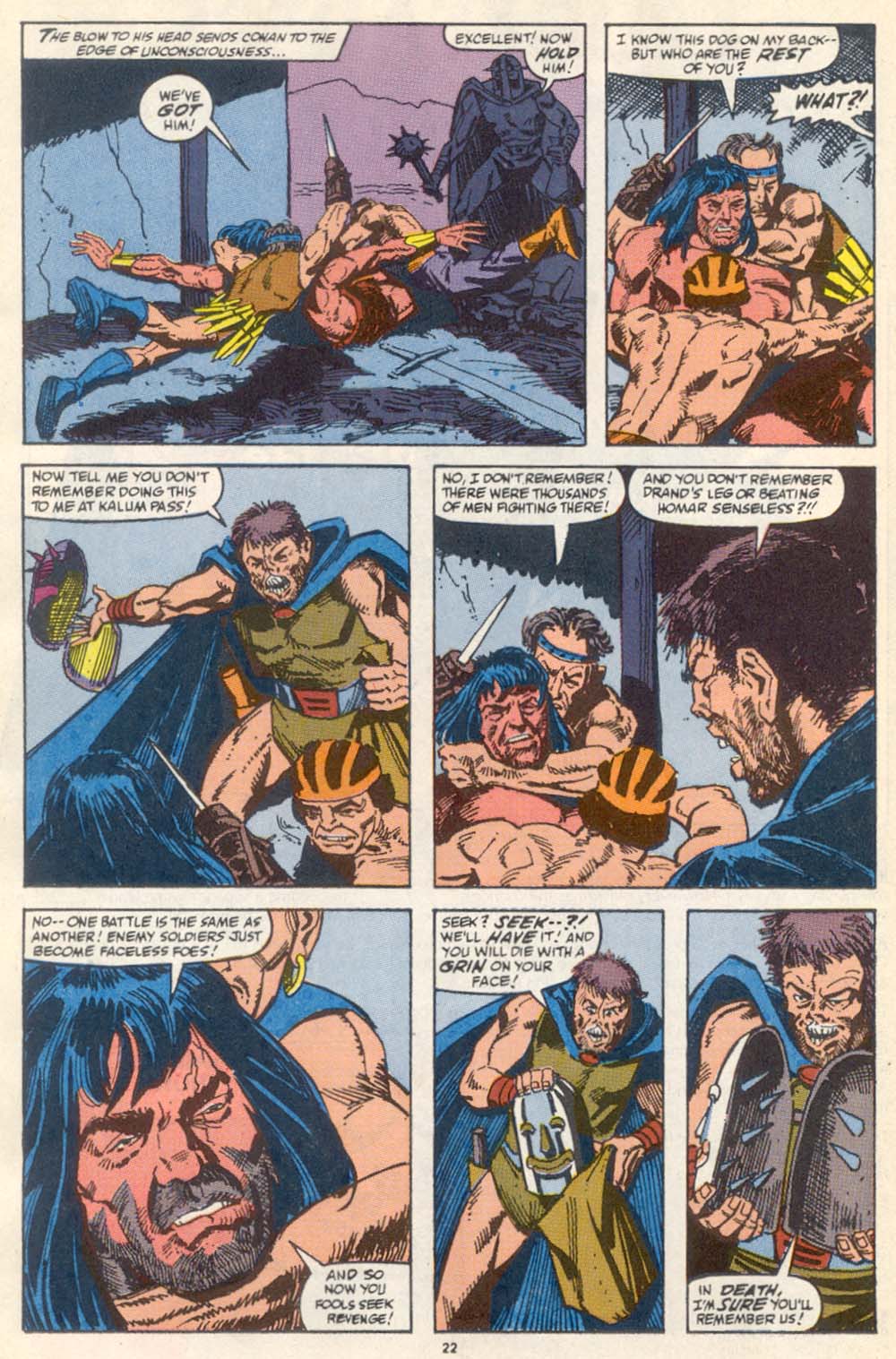 Read online Conan the Barbarian (1970) comic -  Issue #222 - 18