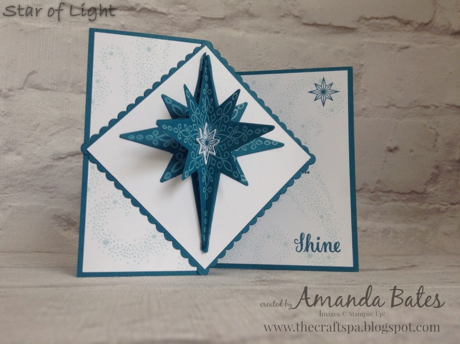 star fold card