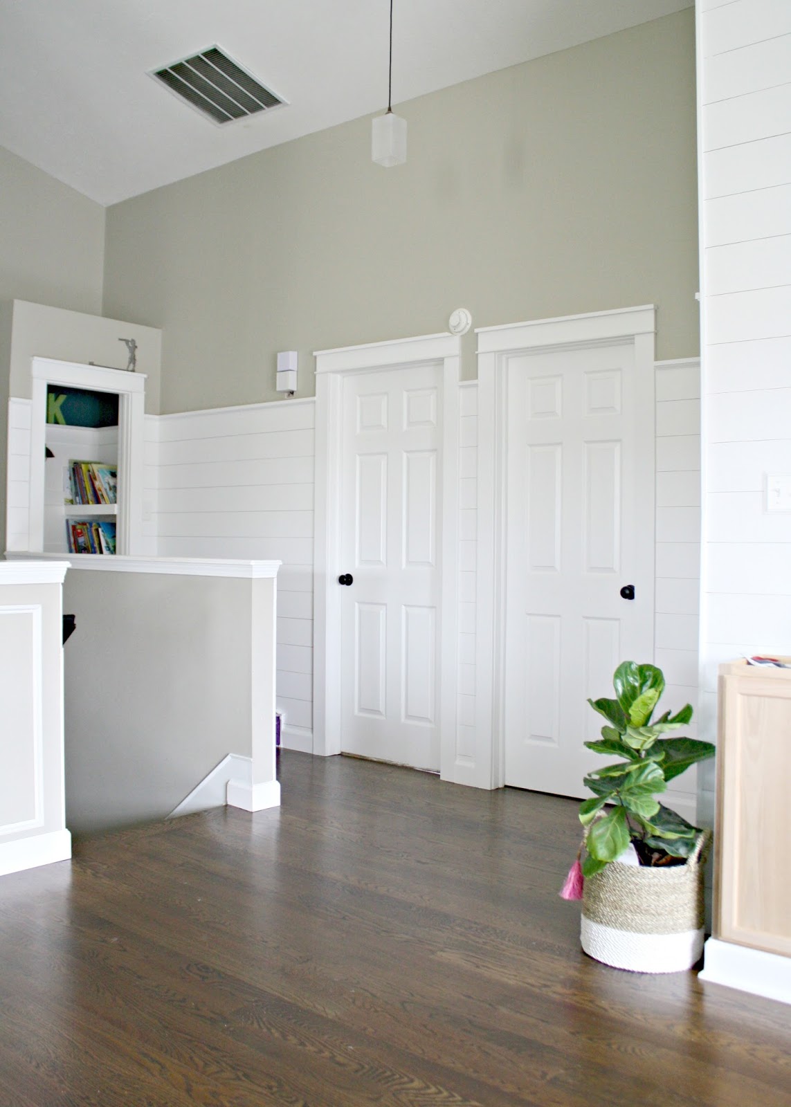 shiplap door trim finished shiplap walls and farmhouse door trim in the loft shiplap door trim finished shiplap walls and farmhouse door trim in the loft