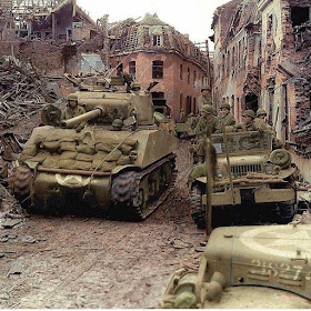 M4A3 Sherman of the 771st Tank Battalion color photos of World War II worldwartwo.filminspector.com