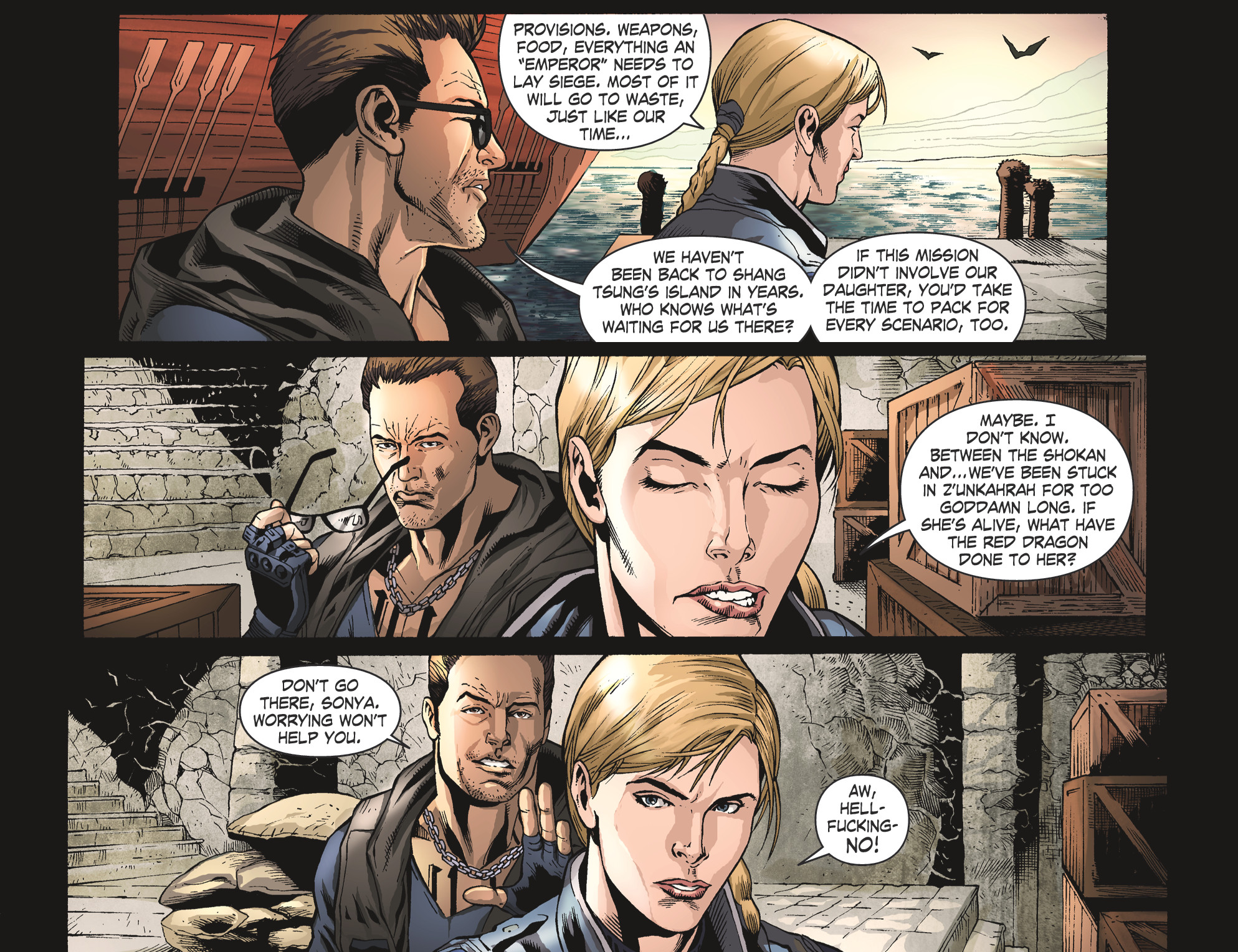 Read online Mortal Kombat X [I] comic -  Issue #22 - 19