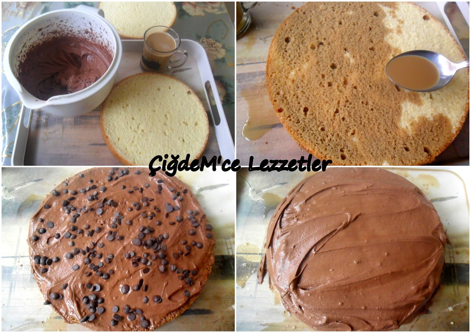 HAZIR PASTA KEKİ İLE KALP PASTA ÇiğdeM�ce Lezzetler