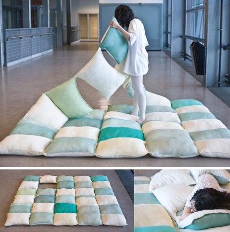 Bed Cushion Set Light Gray Bed Cushion Set Light Gray