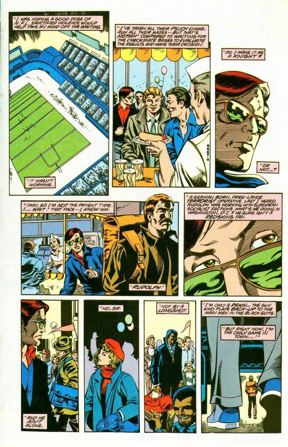 Read online Checkmate (1988) comic -  Issue #6 - 22