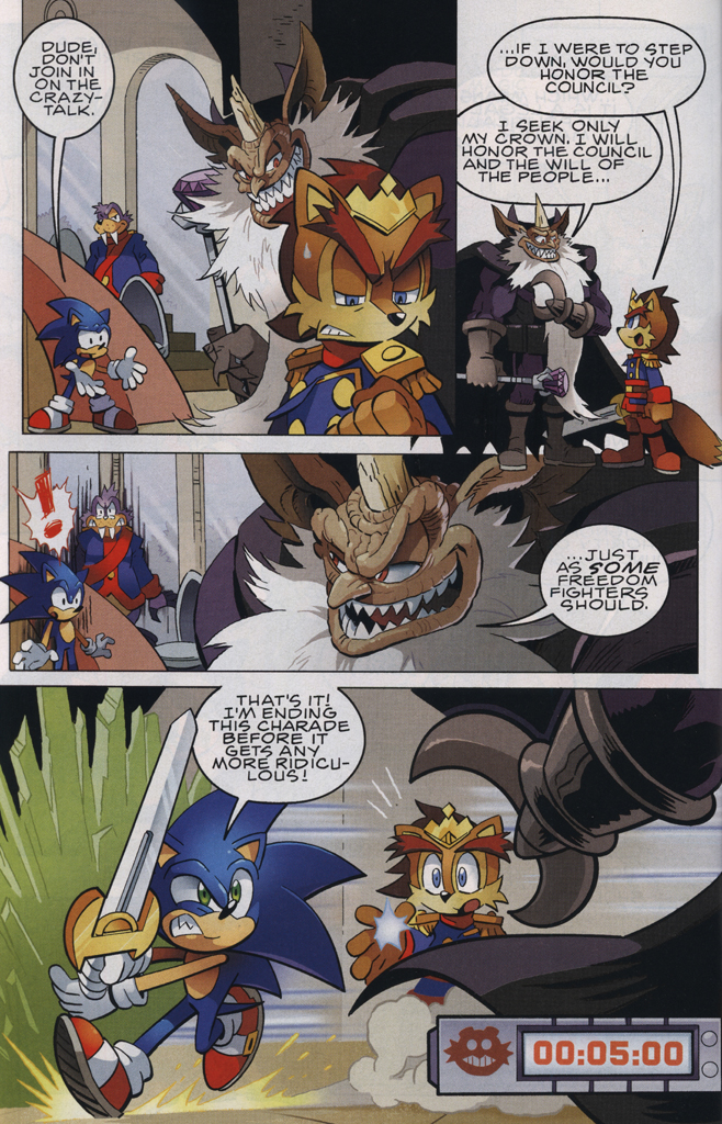 Read online Sonic The Hedgehog comic -  Issue #224 - 22