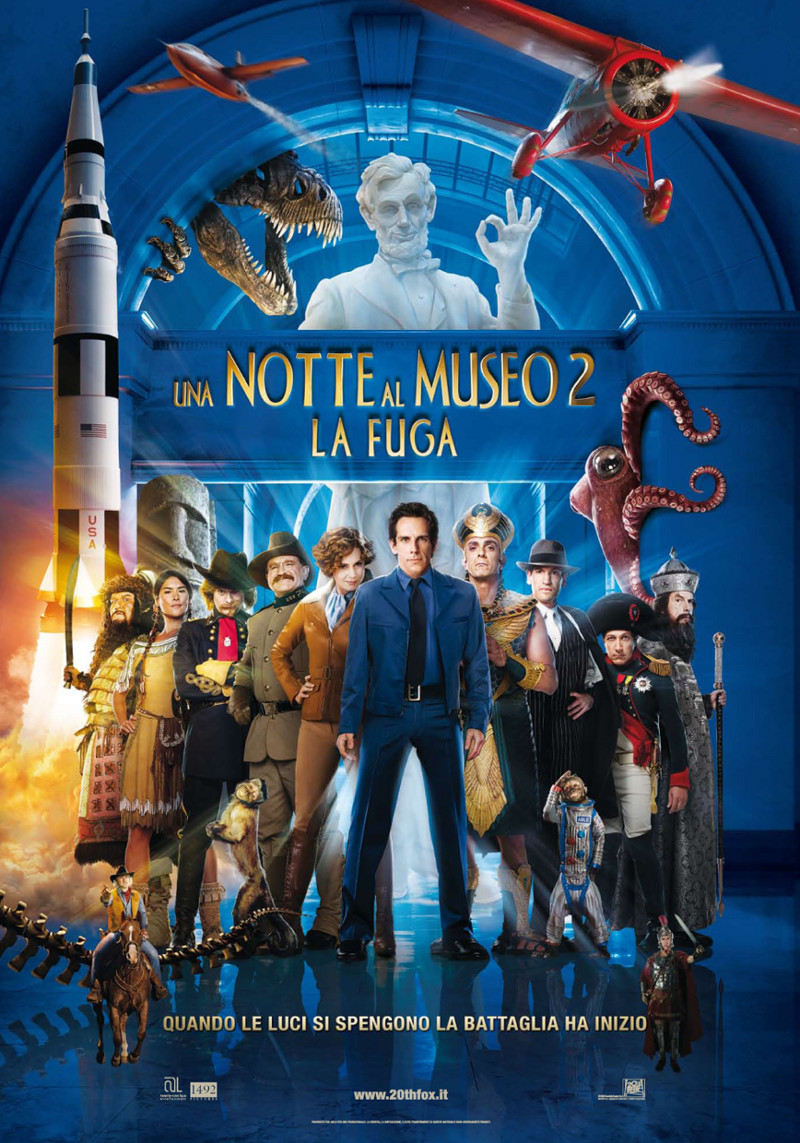 LightsOff Una Notte al Museo 2 La Fuga Trailer 1 Italiano LightsOff Una Notte al Museo 2 La Fuga Trailer 1 Italiano