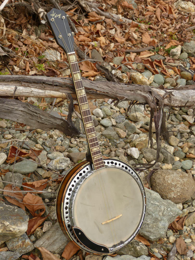 1960s Kay Resonator Tenor Banjo